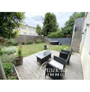 terrasse sur jardin